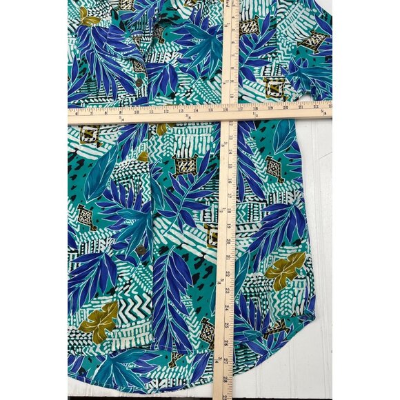 Peters & Ashley Women's Vintage 2-Piece Set Size 12 Large Tropical Print - Picture 5 of 5